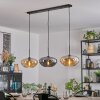 Mertola Suspension, Suspension Noir, 3 lumières