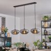 Mertola Suspension, Suspension Noir, 3 lumières