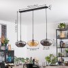 Mertola Suspension, Suspension Noir, 3 lumières