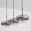 Mertola Suspension, Suspension Noir, 3 lumières