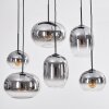 Apedo Suspension, Suspension Clair, Fumé, 6 lumières