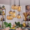 Apedo Suspension, Suspension Ambre, 6 lumières