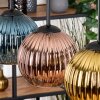 Koyoto Suspension, Boule lumineuse, Suspension Écru, Noir, 3 lumières