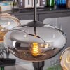 Mertola Suspension, Suspension Ambre, Fumé, 3 lumières