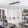 Mertola Suspension, Suspension Ambre, Clair, Fumé, 3 lumières