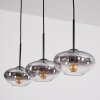 Mertola Suspension, Suspension Clair, Fumé, 3 lumières