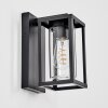 Portalis Lampe murale d´extérieur, Applique murale Noir, 1 lumière