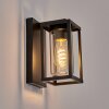 Portalis Lampe murale d´extérieur, Applique murale Noir, 1 lumière