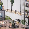 Mertola Suspension, Suspension Ambre, Clair, 4 lumières