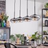 Mertola Suspension, Suspension Clair, Fumé, 4 lumières