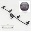 Koyoto Plafonnier, Boule lumineuse Fumé, 4 lumières