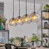 Koyoto Suspension, Boule lumineuse, Suspension Ambre, Clair, 4 lumières