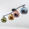 Koyoto Plafonnier, Boule lumineuse Bleu, Or, Vert, Cuivré, 4 lumières