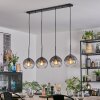 Koyoto Suspension, Boule lumineuse, Suspension Clair, Fumé, 4 lumières