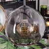 Koyoto Suspension, Boule lumineuse, Suspension Ambre, Fumé, 4 lumières