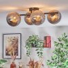 Chehalis Plafonnier, Boule lumineuse Fumé, 4 lumières