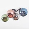 Chehalis Plafonnier, Boule lumineuse Bleu, Chrome, Vert, Cuivré, Fumé, 4 lumières