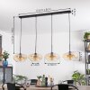 Mertola Suspension, Suspension Ambre, Clair, 4 lumières