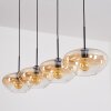 Mertola Suspension, Suspension Ambre, Clair, 4 lumières