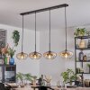 Mertola Suspension, Suspension Ambre, Clair, 4 lumières