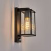 Tourega Lampe murale d´extérieur, Applique murale Noir, 1 lumière, Détecteur de mouvement