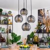 Koyoto Suspension, Boule lumineuse, Suspension Fumé, 4 lumières