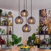 Koyoto Suspension, Boule lumineuse, Suspension Fumé, 4 lumières