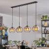 Koyoto Suspension, Boule lumineuse, Suspension Ambre, Clair, 4 lumières