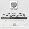 Koyoto Suspension, Boule lumineuse, Suspension Fumé, 4 lumières
