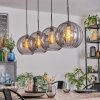 Koyoto Suspension, Boule lumineuse, Suspension Fumé, 4 lumières
