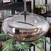 Mertola Suspension, Suspension Ambre, Fumé, 4 lumières