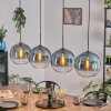 Koyoto Suspension, Boule lumineuse, Suspension Bleu, Clair, 4 lumières