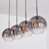 Koyoto Suspension, Boule lumineuse, Suspension Clair, Fumé, 4 lumières