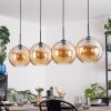 Koyoto Suspension, Boule lumineuse, Suspension Ambre, 4 lumières