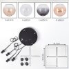 Koyoto Suspension, Boule lumineuse, Suspension Ambre, Clair, Fumé, 4 lumières