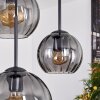 Koyoto Suspension, Boule lumineuse, Suspension 30 cm Fumé, 4 lumières