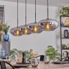 Mertola Suspension, Suspension Fumé, 4 lumières