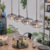 Mertola Suspension, Suspension Clair, Fumé, 4 lumières