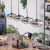 Mertola Suspension, Suspension Clair, Fumé, 4 lumières