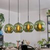 Koyoto Suspension, Boule lumineuse, Suspension Vert, 4 lumières