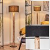 Bassagoda Lampadaire Écru, Noir, 1 lumière