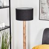Bassagoda Lampadaire Écru, Noir, 1 lumière