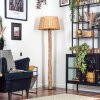 Cavaca Lampadaire Écru, Noir, 1 lumière
