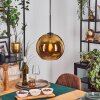 Koyoto Suspension, Boule lumineuse, Suspension Or, 1 lumière