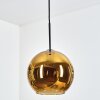 Koyoto Suspension, Boule lumineuse, Suspension Or, 1 lumière