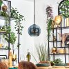 Koyoto Suspension, Boule lumineuse, Suspension Bleu, 1 lumière