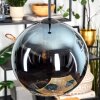 Koyoto Suspension, Boule lumineuse, Suspension Bleu, 1 lumière