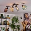 Velaris Plafonnier, Boule lumineuse Noir, 4 lumières