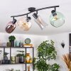 Velaris Plafonnier, Boule lumineuse Noir, 4 lumières