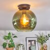 Koyoto Plafonnier, Boule lumineuse Vert, 1 lumière